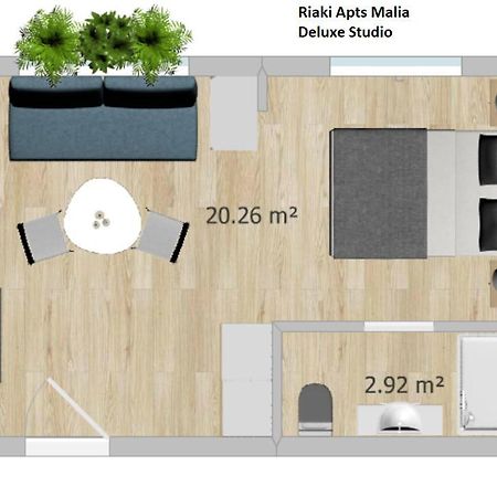 Riaki Apts Malia  Ngoại thất bức ảnh