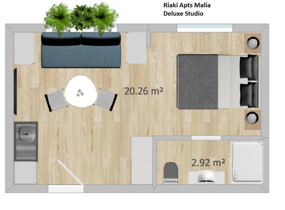 Riaki Apts Malia  Ngoại thất bức ảnh