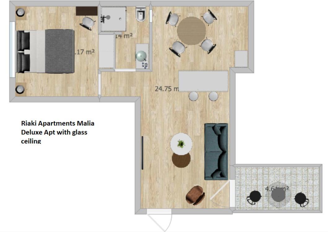 Riaki Apts Malia  Ngoại thất bức ảnh